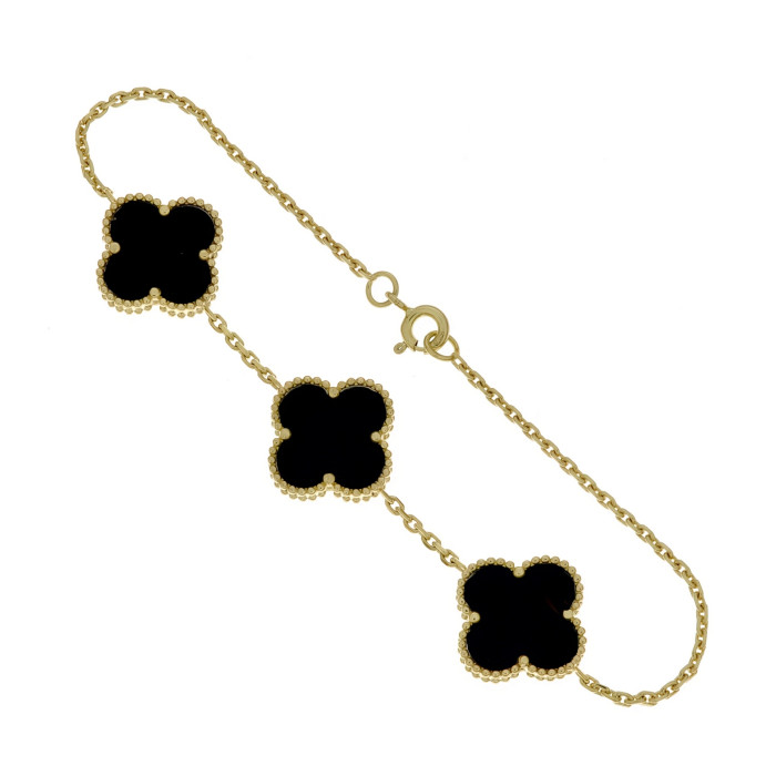 Zlatý dámsky náramok  K01.073.F1.C.CIE CLOVER