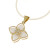 Zlatý dámsky prívesok K38.043.C1/01,65 FLOWER