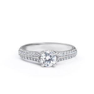Zlatý dámsky prsteň WEDDING K02.050.A2