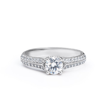 Zlatý dámsky prsteň WEDDING K02.050.A2
