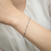 Zlatý náramok DIAMOND K48.002.F2