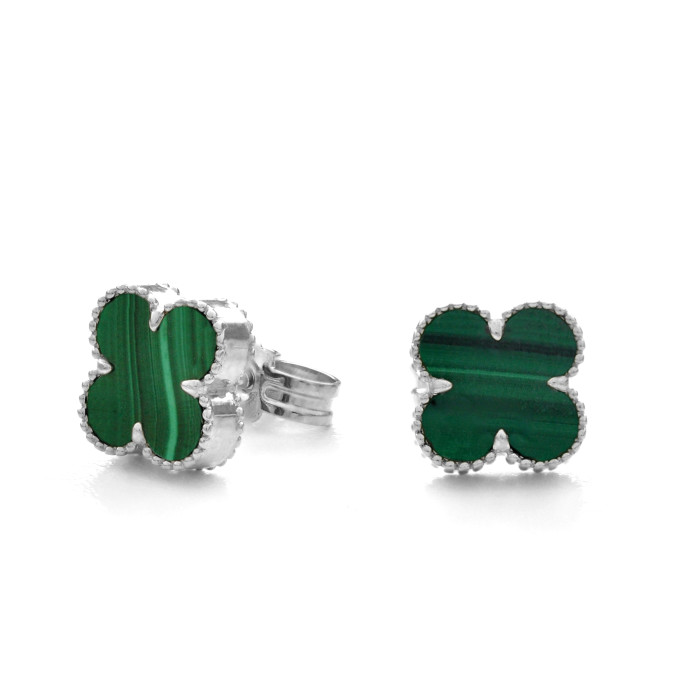 Zlaté dámske náušnice CLOVER K01.074.B2.ZEL