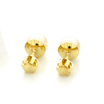 Zlaté dámske náušnice K01.085.B1 GULIKA (5,0 mm)