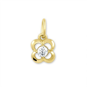 Zlatý prívesok K30.398.C1 CLOVER