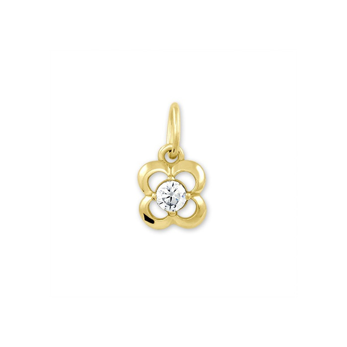 Zlatý prívesok K30.398.C1 CLOVER