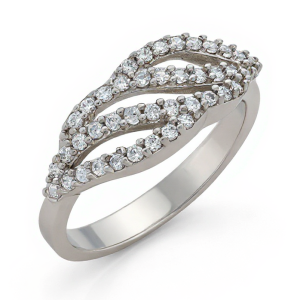 Zlatý dámsky prsteň K12.100.A2