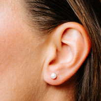 Zlaté dámske náušnice K01.085.B1 GULIKA (5,0 mm)