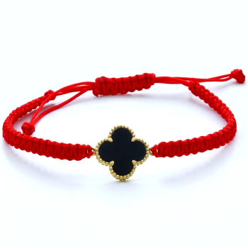 Zlatý dámsky náramok CLOVER K01.073.F1.S.CIE
