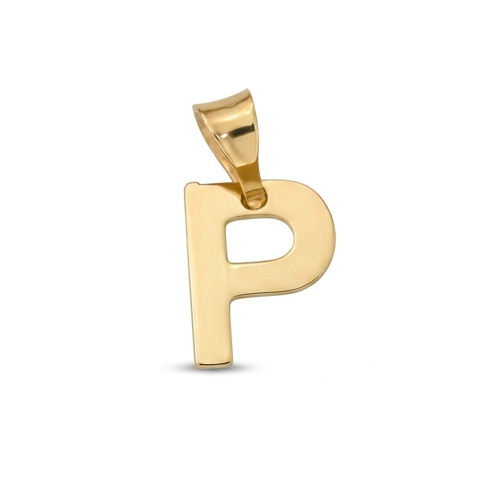 Zlatý prívesok Písmenká
