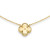 Zlatý dámsky náhrdelník CLOVER K49.183.E1 CLOVER