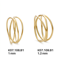 Zlatý dámsky prsteň INFINITY (1.2mm) K07.109.A1 SIMPLE