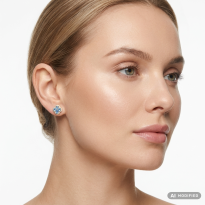 Zlaté dámske náušnice CLOVER K02.102.B1