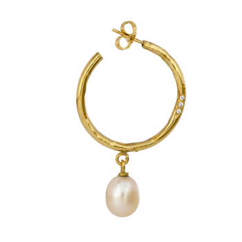 Zlaté dámske náušnice GULIKA K05.029.B1  (priemer 27,0 mm) GULIKA